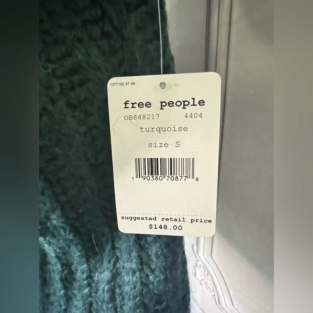 💙HP💚Free People Women's Fluffy Fox Sweater - Picture 4 of 6